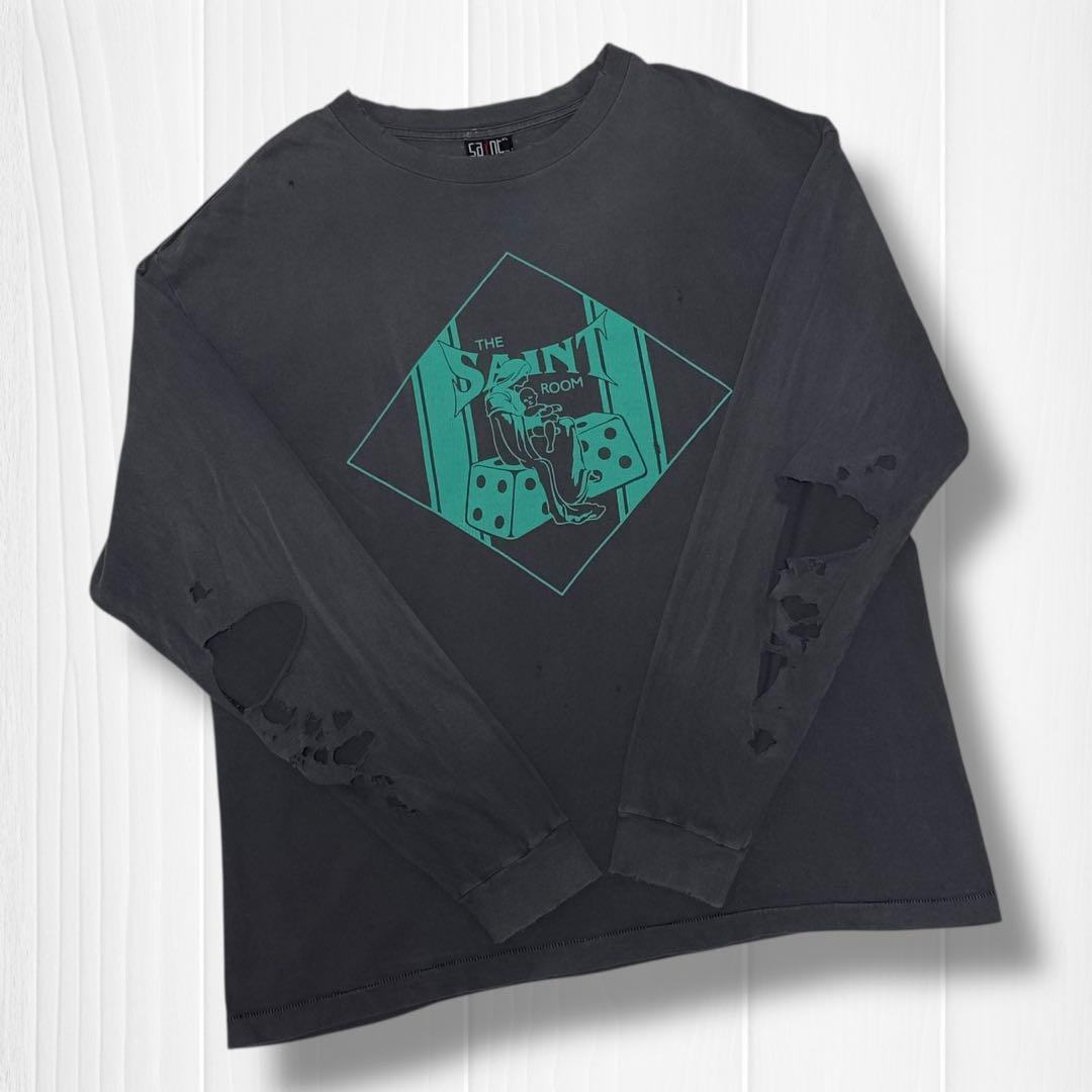 専用【22AW☆国内正規品】SA LS TEE SAINT ROOM/BLACK