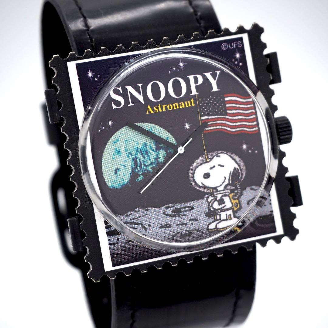 574 稼働 STAMPS レディース メンズ 時計 スヌーピー アストロノーツ