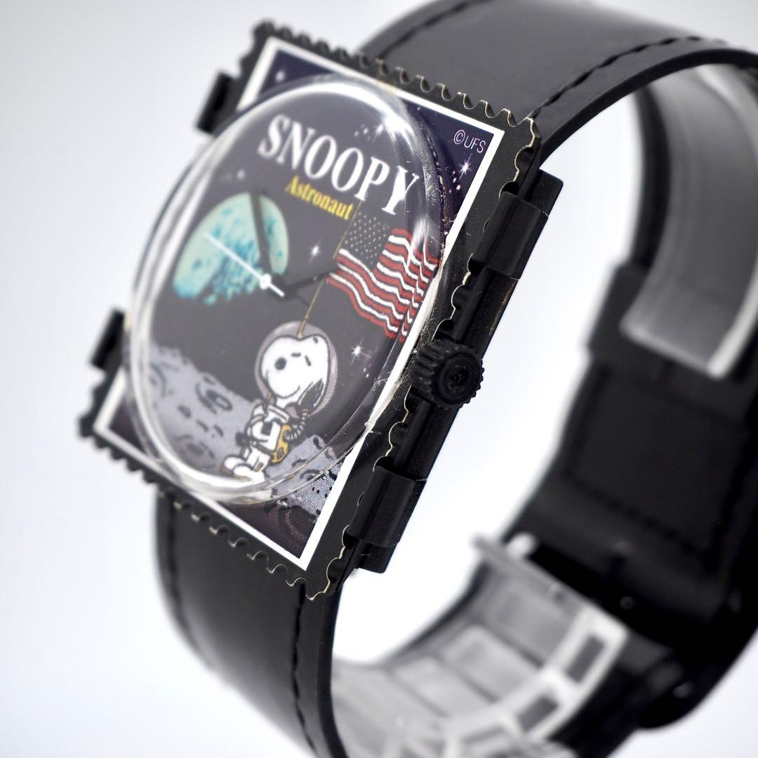 574 稼働 STAMPS レディース メンズ 時計 スヌーピー アストロノーツ