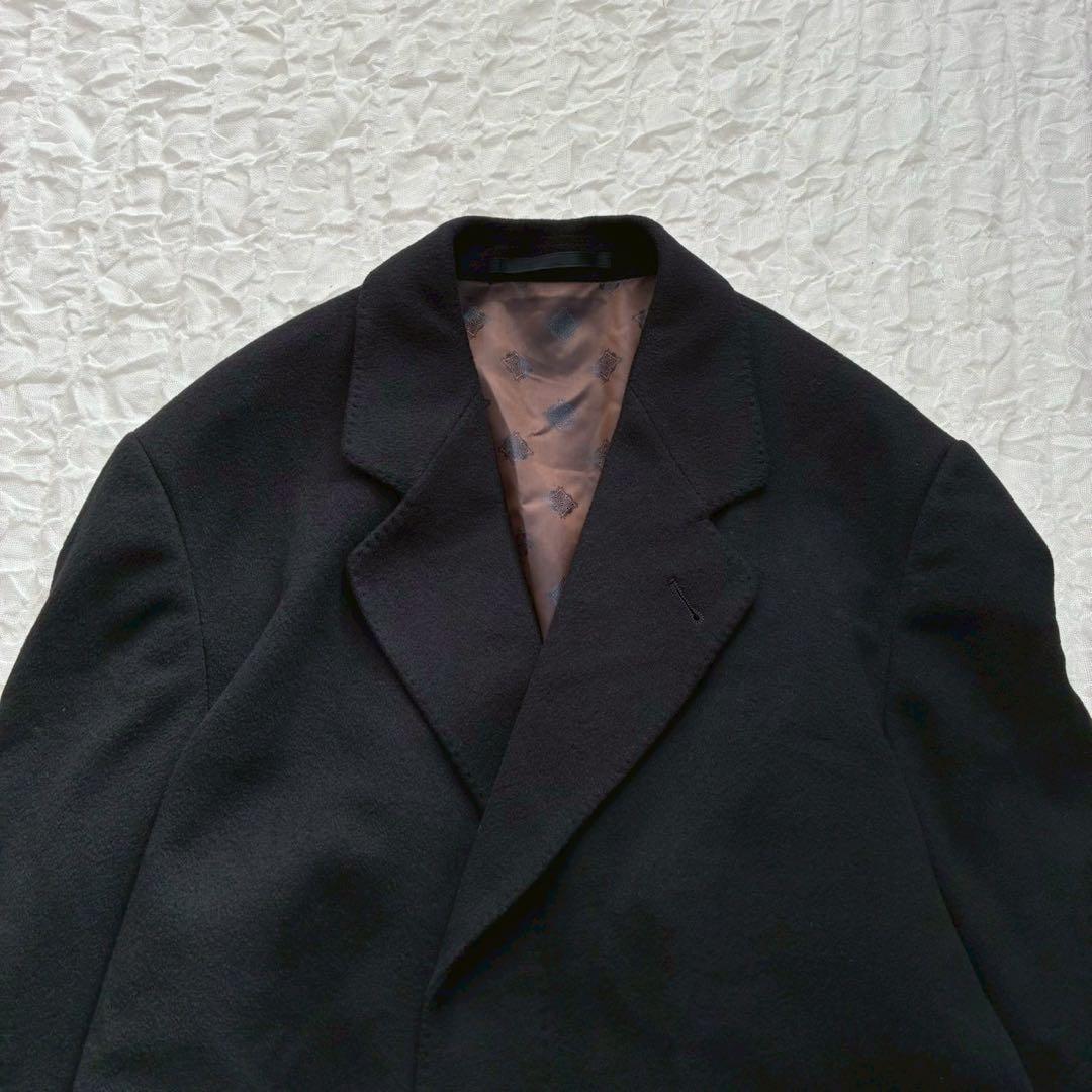 BIEBEE ロングステンカラーコート 46 カシミヤ100% ドイツ製