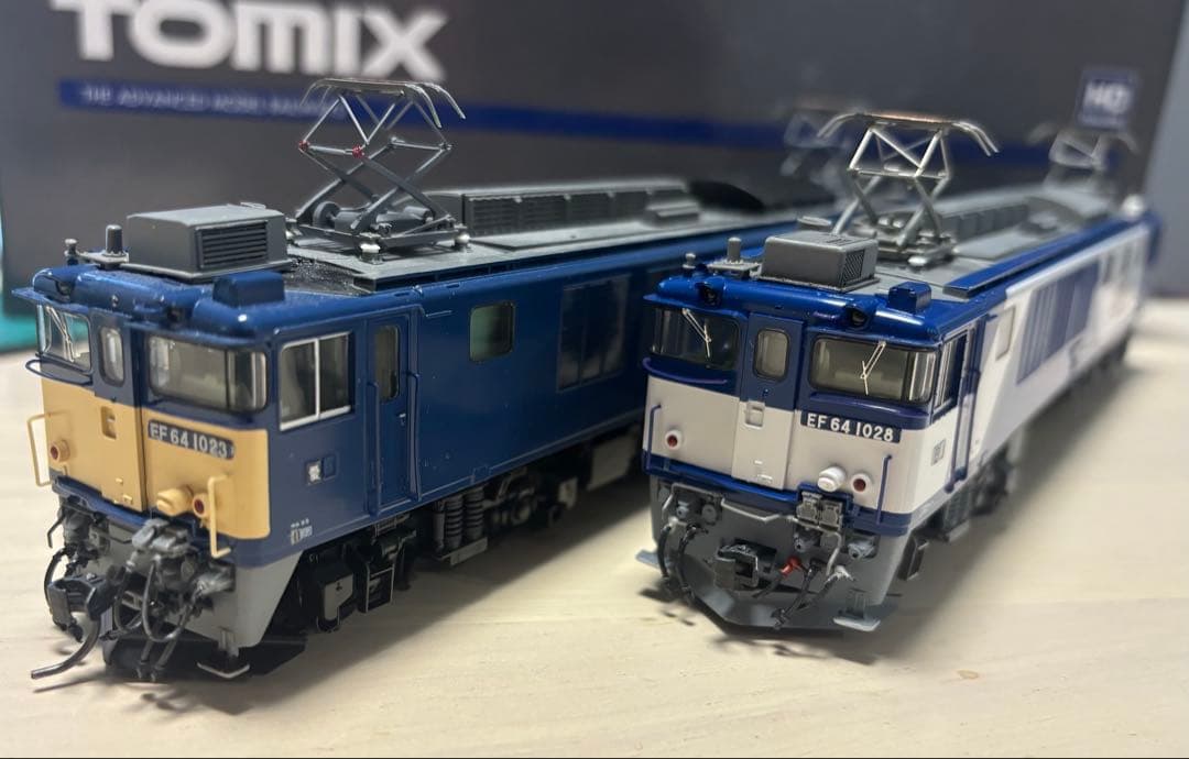 TOMIX HO-123,136 EF64-1000形電気機関車(JR貨物)2両