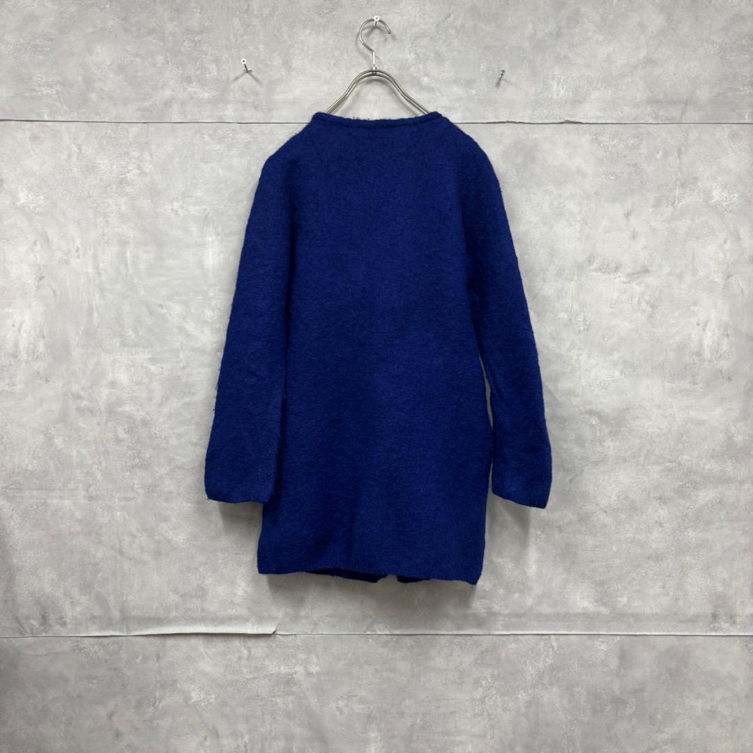 45rpm ロイヤルブルー ダブル ウールコート　日本製 N2239