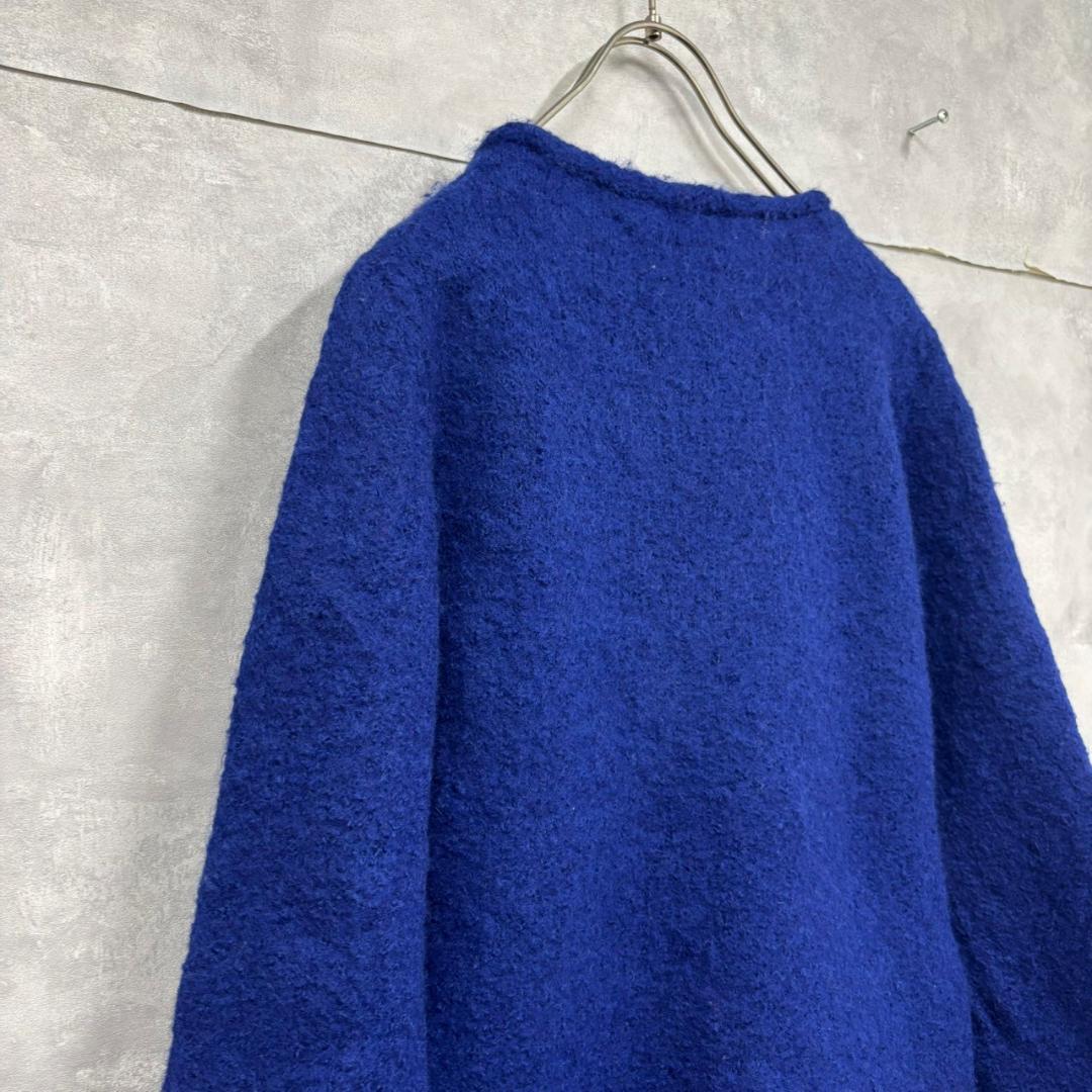 45rpm ロイヤルブルー ダブル ウールコート　日本製 N2239