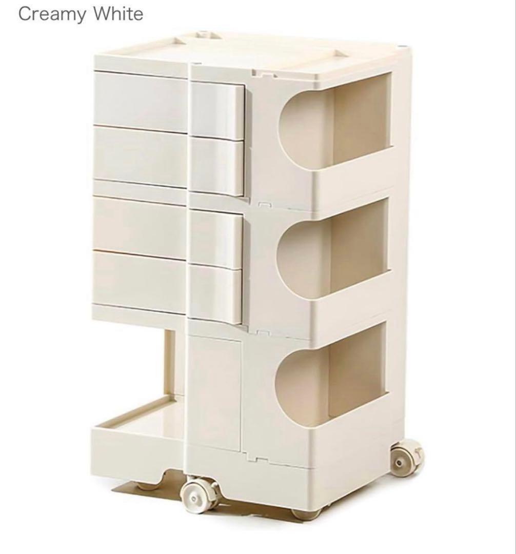 値下げ【ボビーワゴン】リプロダクトサイドテーブル 収納ラック 新品