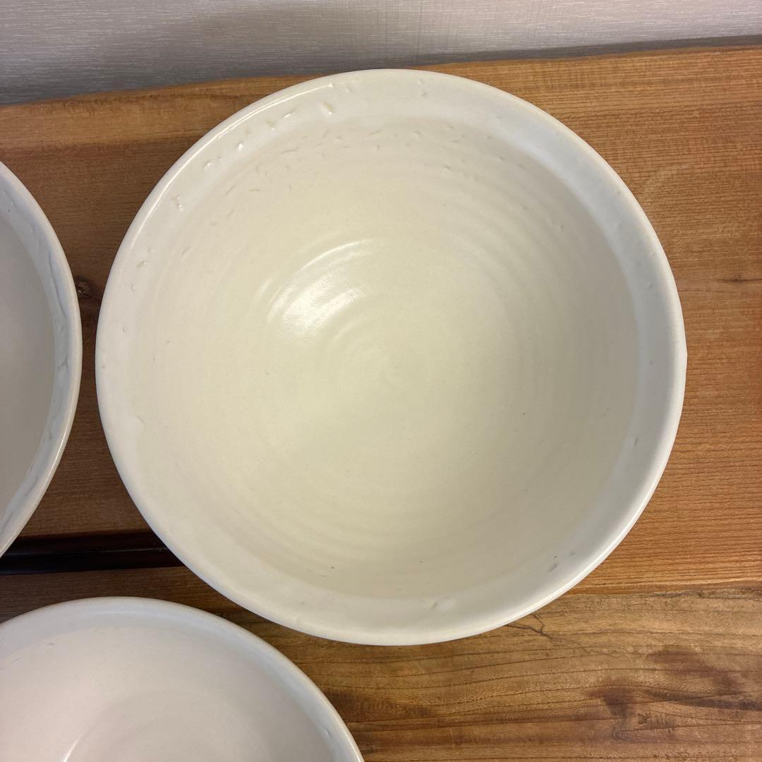 NBT新品　陶器　陶芸作家　丼鉢3個　456