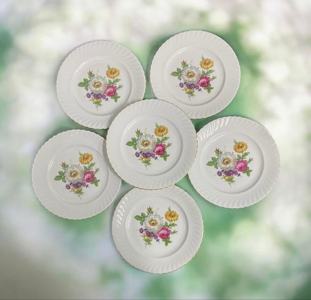 KAISER 西ドイツ製　Residenz 1440 プレート6枚　25ス418