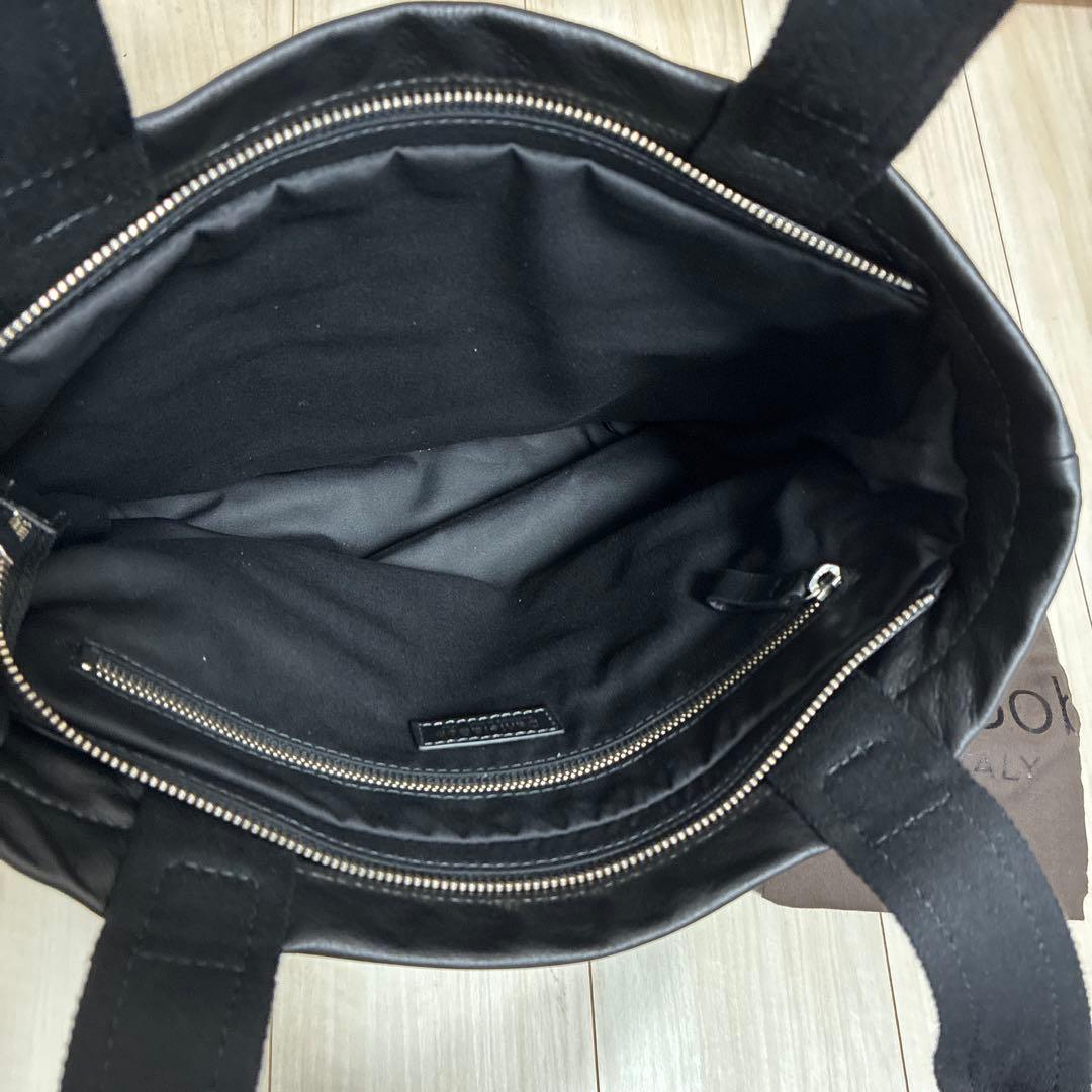 Daniel&Bob 黒 レザー トートバッグ