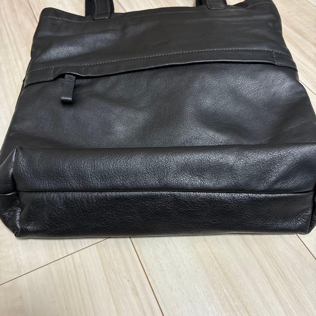 Daniel&Bob 黒 レザー トートバッグ