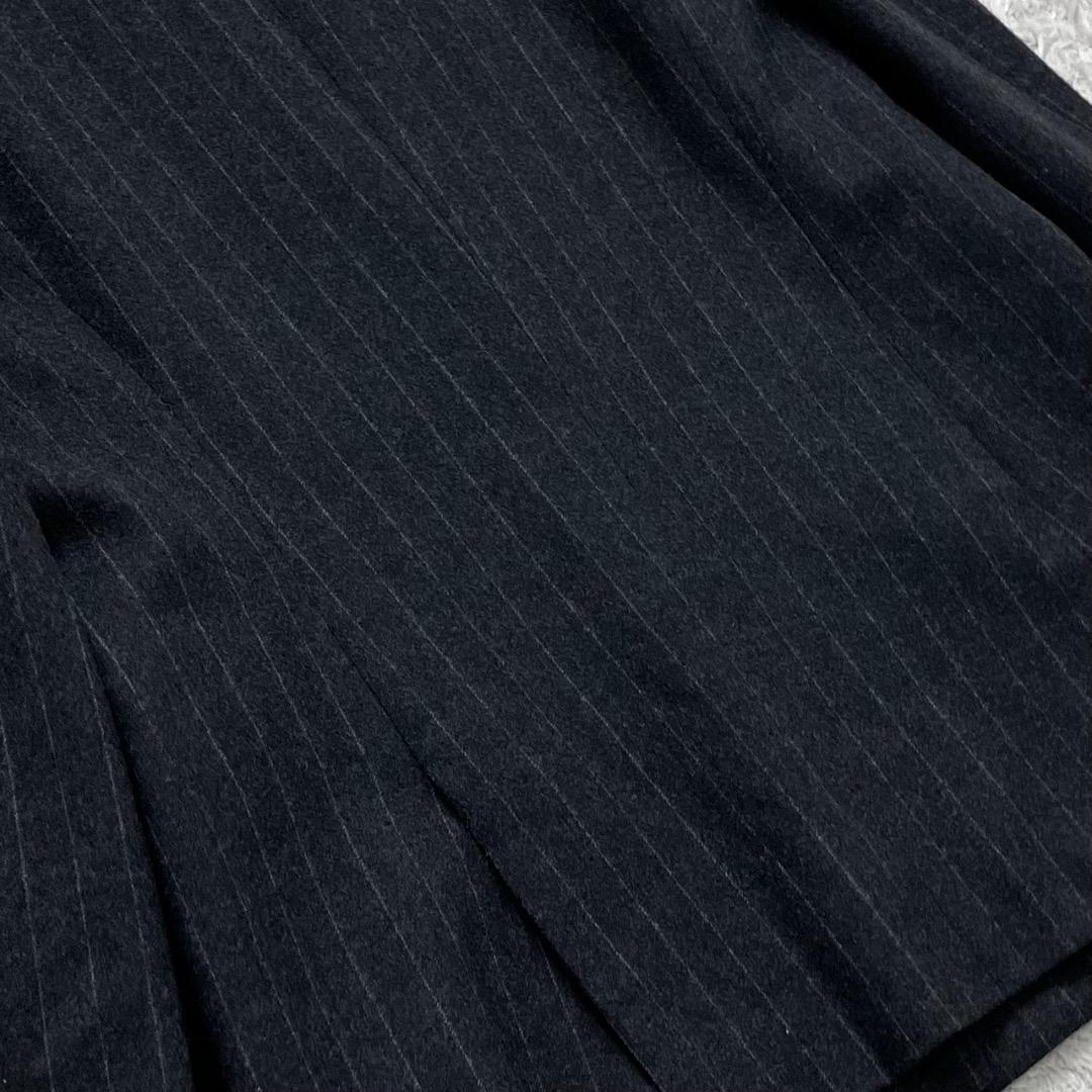 極美品✨バーバリーロンドン セットアップ スーツ フレアパンツ チャコールグレー