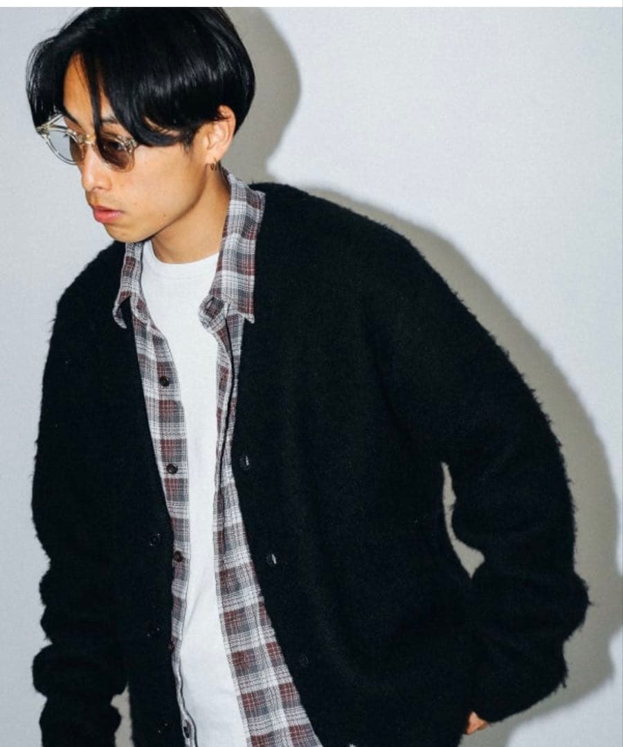 BEAMS モヘアカーディガン S