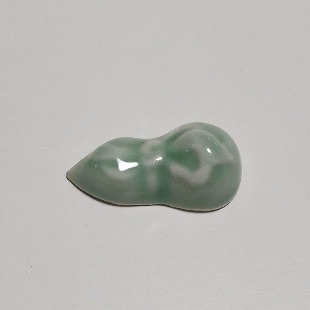 龍の金キャップ付黒檀箸　箸置き　5膳セット