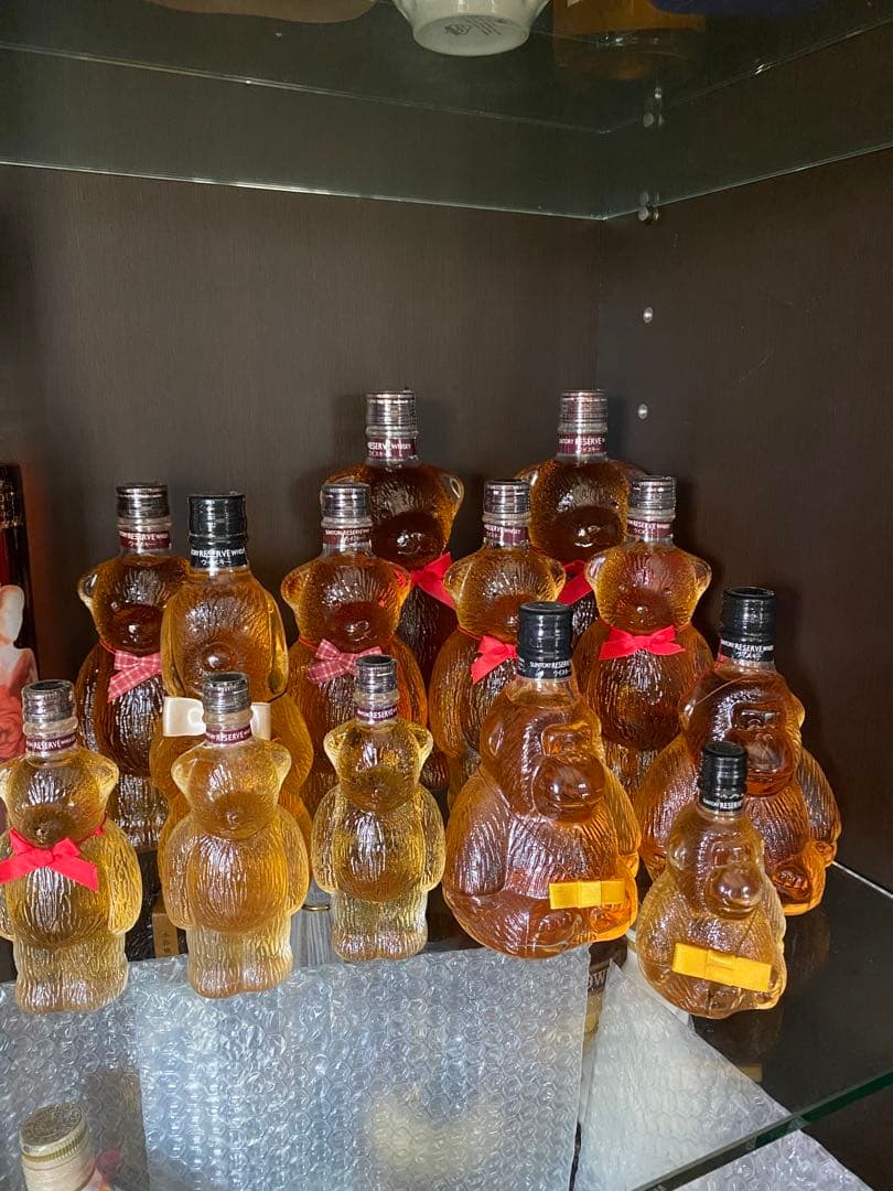 サントリーリザーブ　熊　犬　ゴリラ型