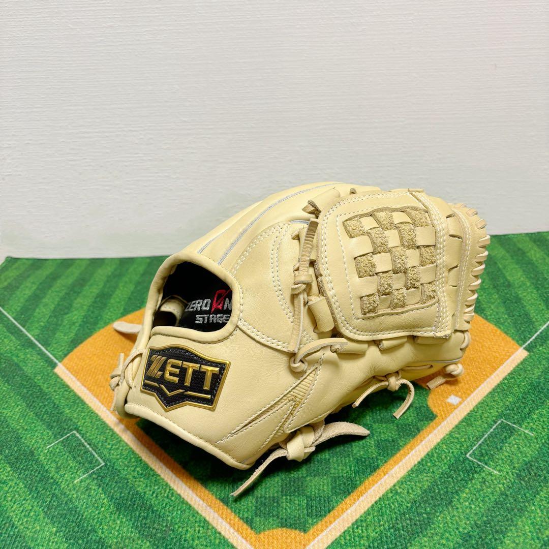 ZETT ゼット 少年軟式グラブ 内野用 グローブ キャメル