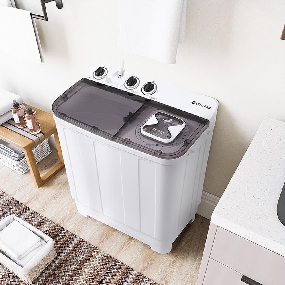 二槽式洗濯機 縦型洗濯機 洗濯7kg/脱水槽4.5kg 大容量 小型洗濯機