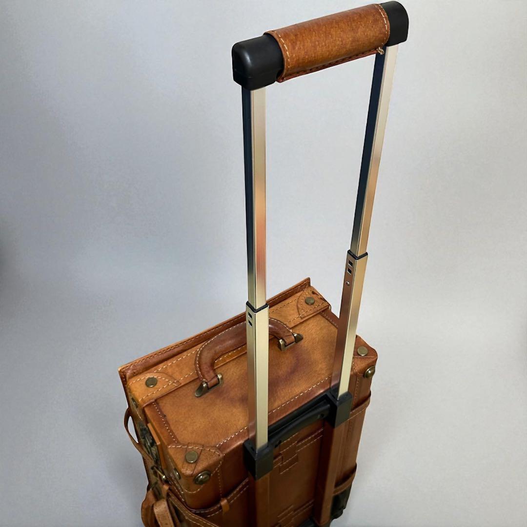 美品✨️ ユーラシアトランク シフレ キャリーバッグ トランク ブラウン