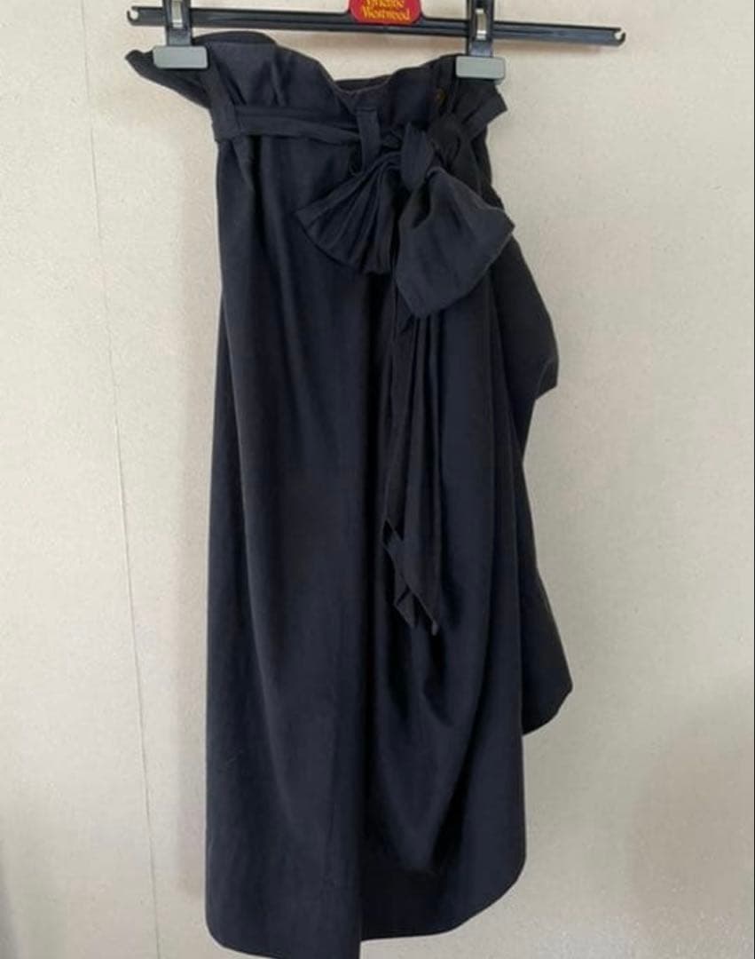 viviennewestwood リボンで縛るアシンメトリー変形スカート