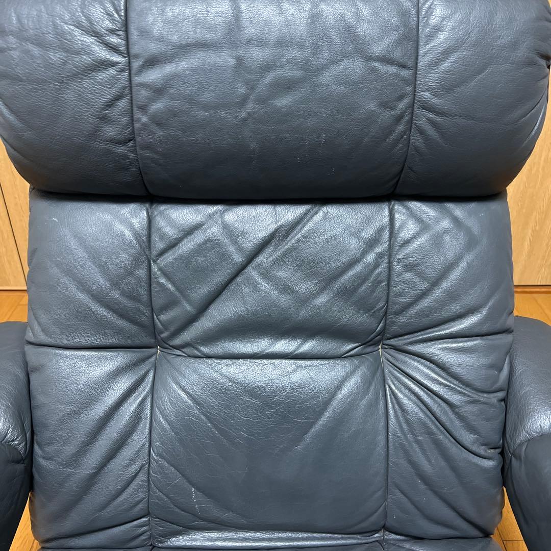 冨士ファニチア FUJI FURNITUREリクライニングチェア 本革