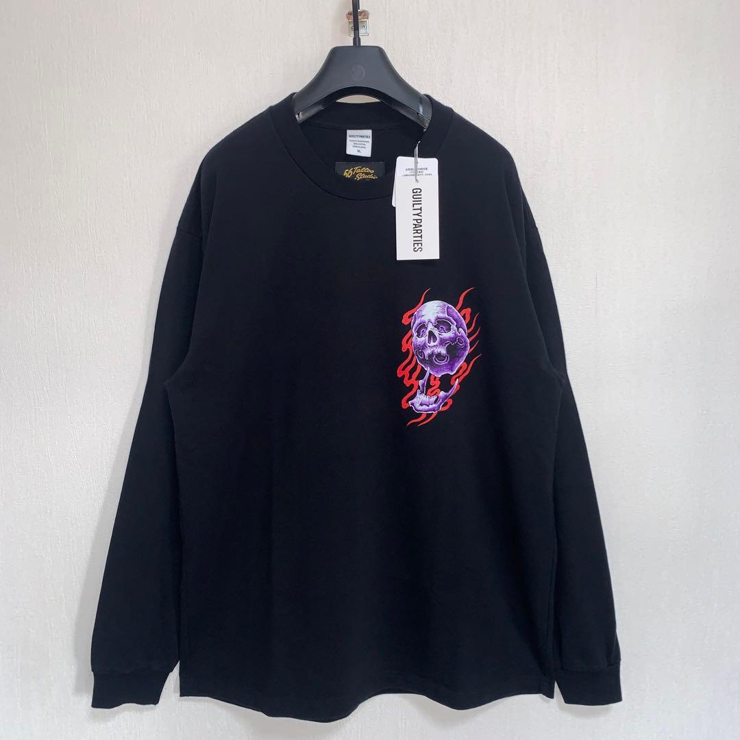 XL黒【WACKOMARIA】56TATTOO L/S／新品タグ付／送料込