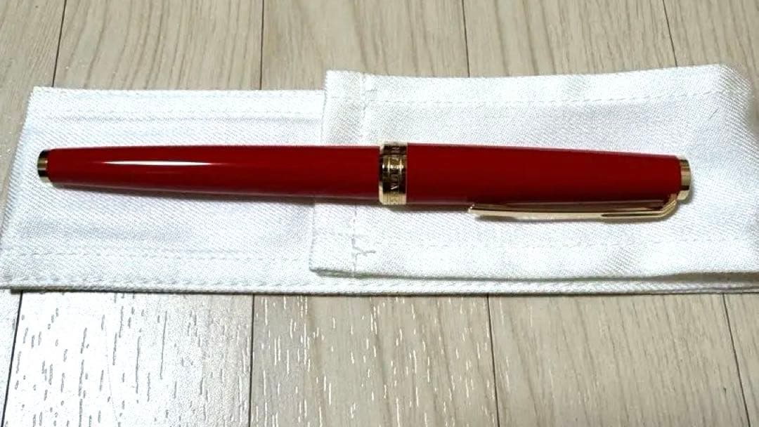 ボールペン モンブラン ローラーボール PIX レッドGT U117654