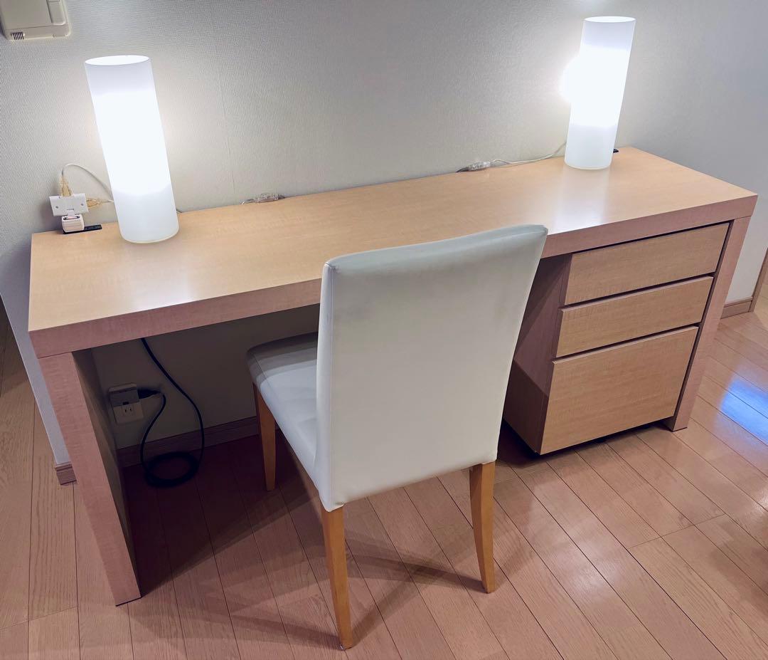 匿名送料無料 幅160cm木製シンプルカウンターデスク