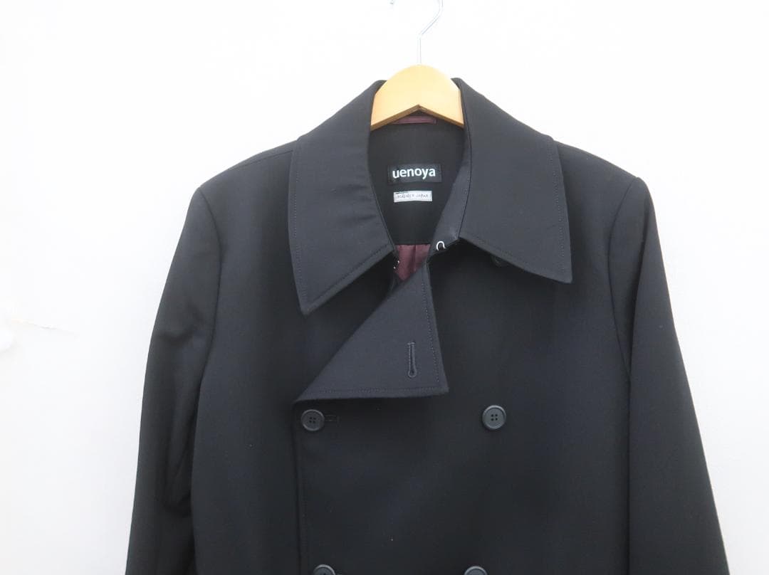 3243 美品 uenoya 上野屋 ナポレオンコート【G】.