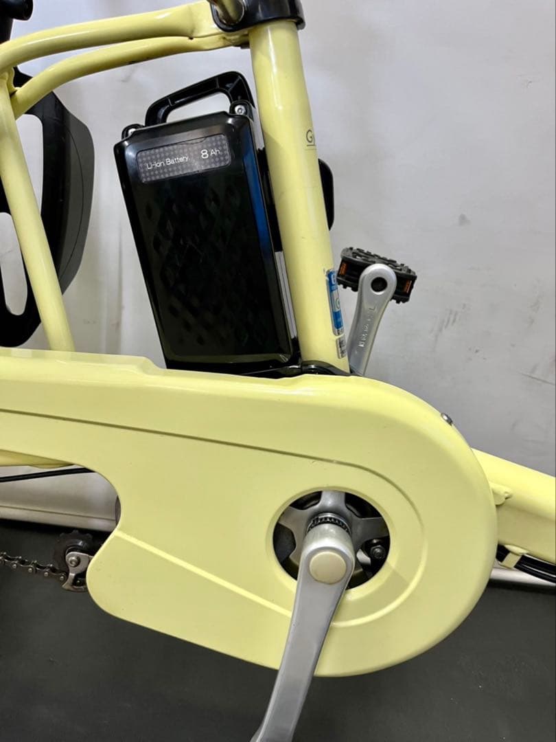 1年保証　新型　パナソニック　ギュットミニ　20インチ　黄色　電動アシスト自転車