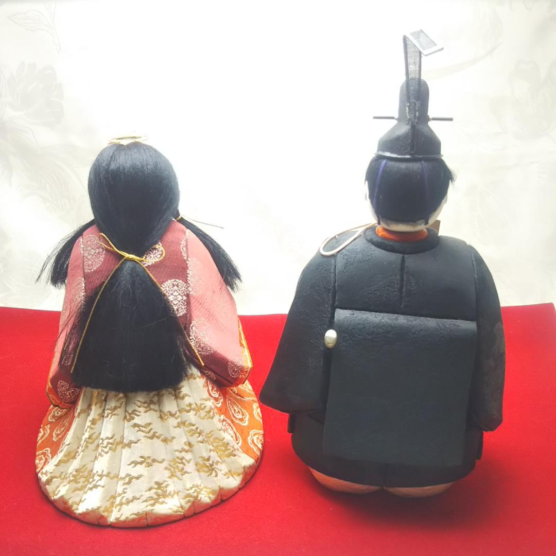雛人形 男性と女性のセット　木目込み人形