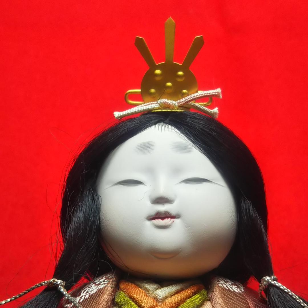 雛人形 男性と女性のセット　木目込み人形