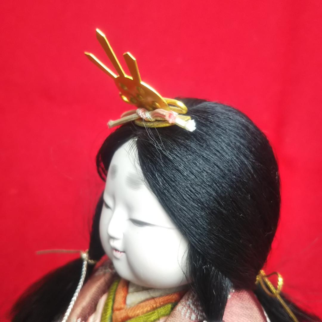 雛人形 男性と女性のセット　木目込み人形