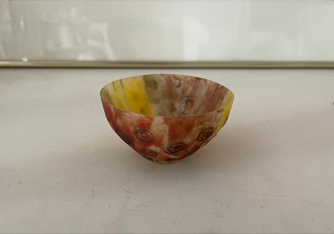 大室桃生さん、作品　パートドヴェールの小さなボウル