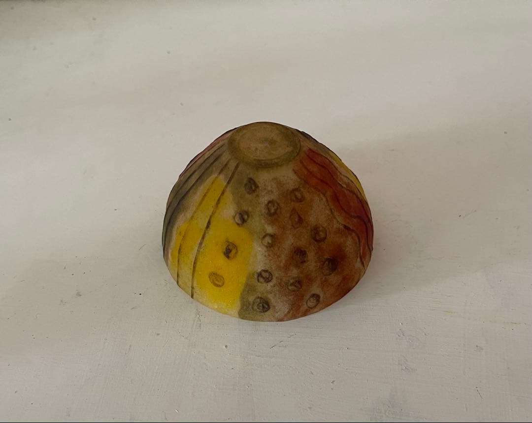 大室桃生さん、作品　パートドヴェールの小さなボウル