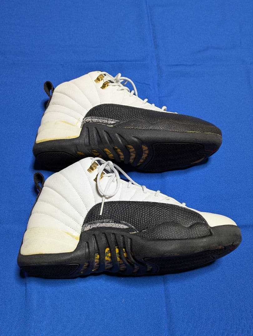 NIKE AIR JORDAN XⅡ 28cm WHT/BLK-TAXI