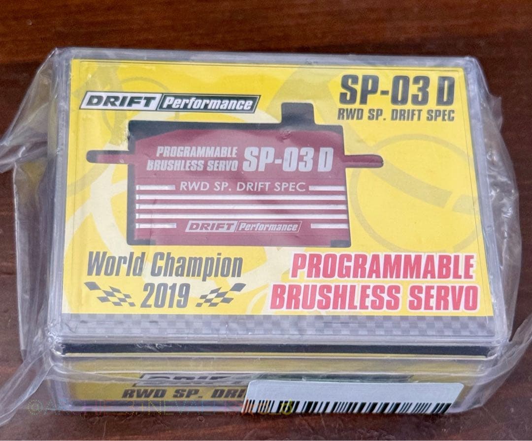 未開封◆ヨコモ◆プログラマブルドリフトブラシレスサーボ SP-03 DR／レッド