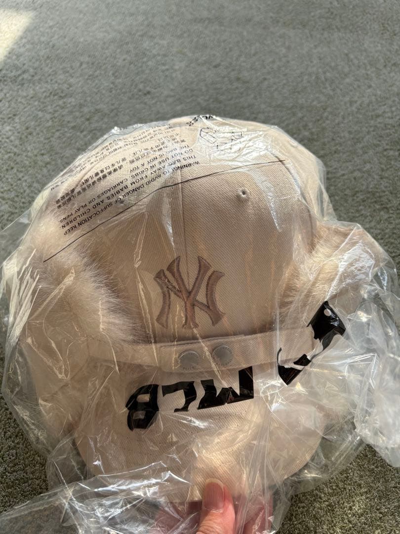 カリナ着用　MLB☆NY イヤーフラップ キャップ フライトキャップ TWS