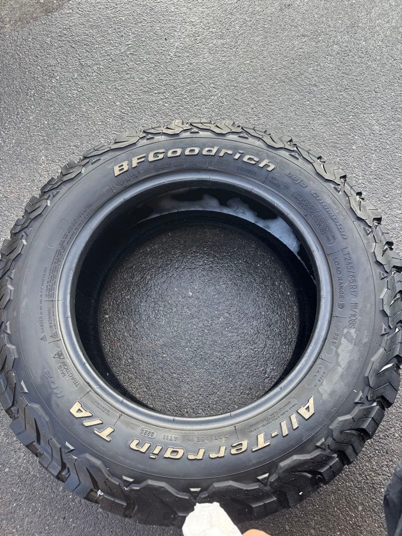245/65R17 グッドリッチ　4本セット