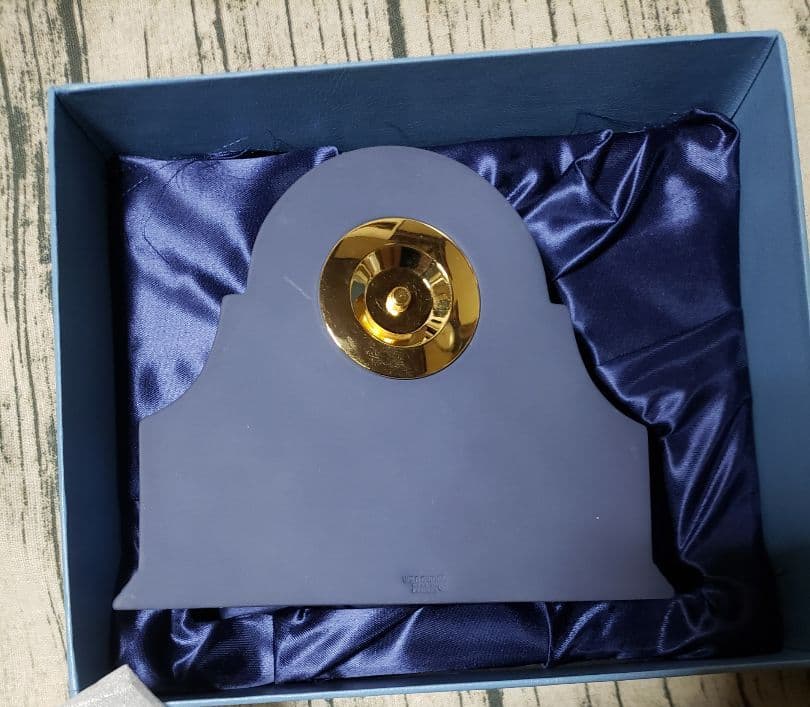 　ウェッジウッド　置時計　時計交換済み