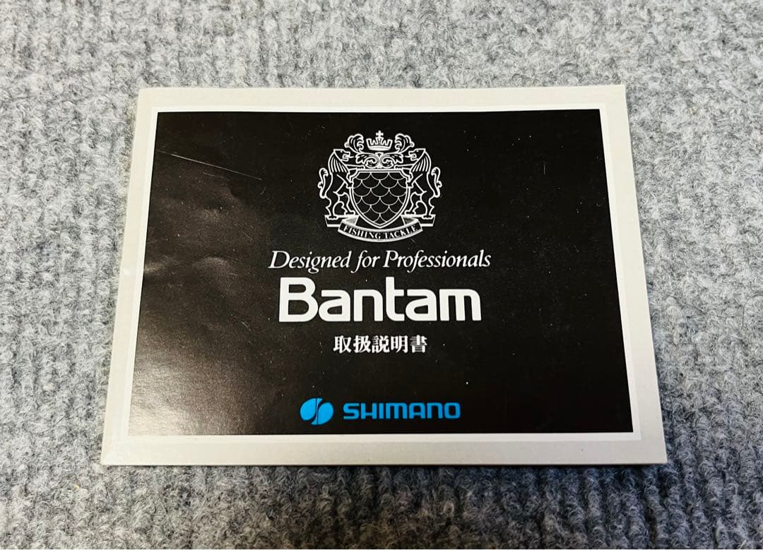 シマノ Bantam100 箱 備品 取説 巾着袋付き SHIMANO