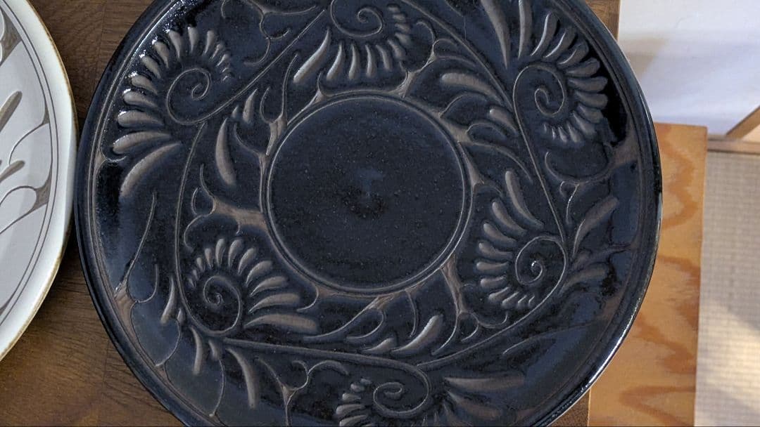 育陶園 やむちん 7寸プレート 2枚セット