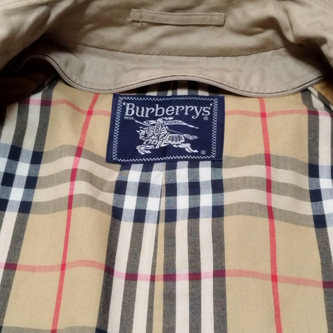 バーバリーズ トレンチコート ベージュ エポレット ノバチェック 打合せ男女兼用