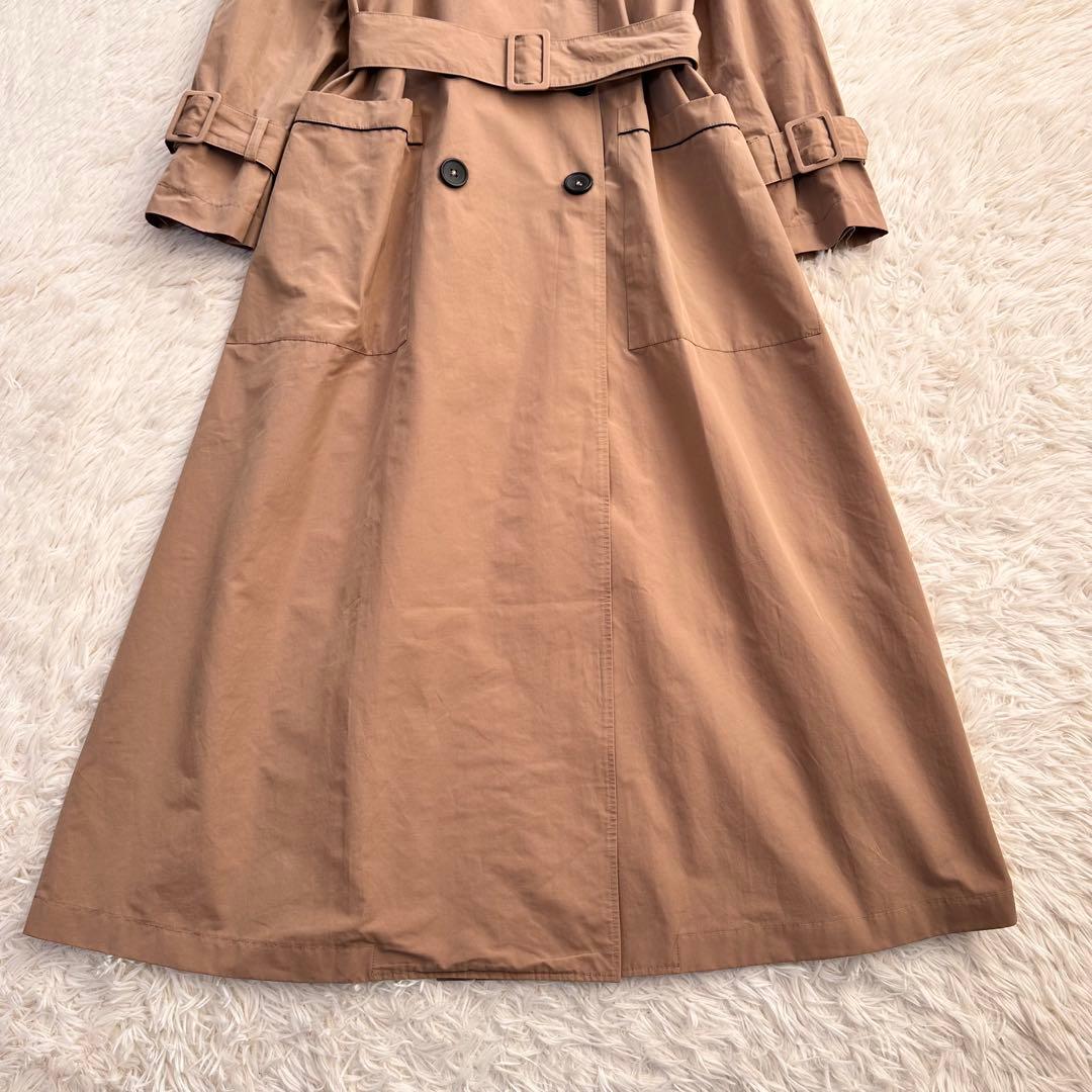 新品 イエナ MIRKO Aライン ロングトレンチコート イタリア製 キャメル