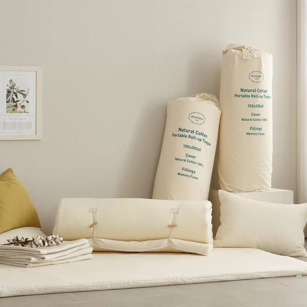 コットンメモリーフォームトッパー※枕は別売