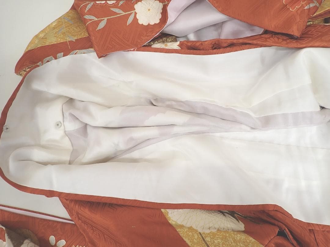 高級振袖 全面柄 金駒刺繍 金彩 身丈164cm(+3cm) 成人式 卒業式