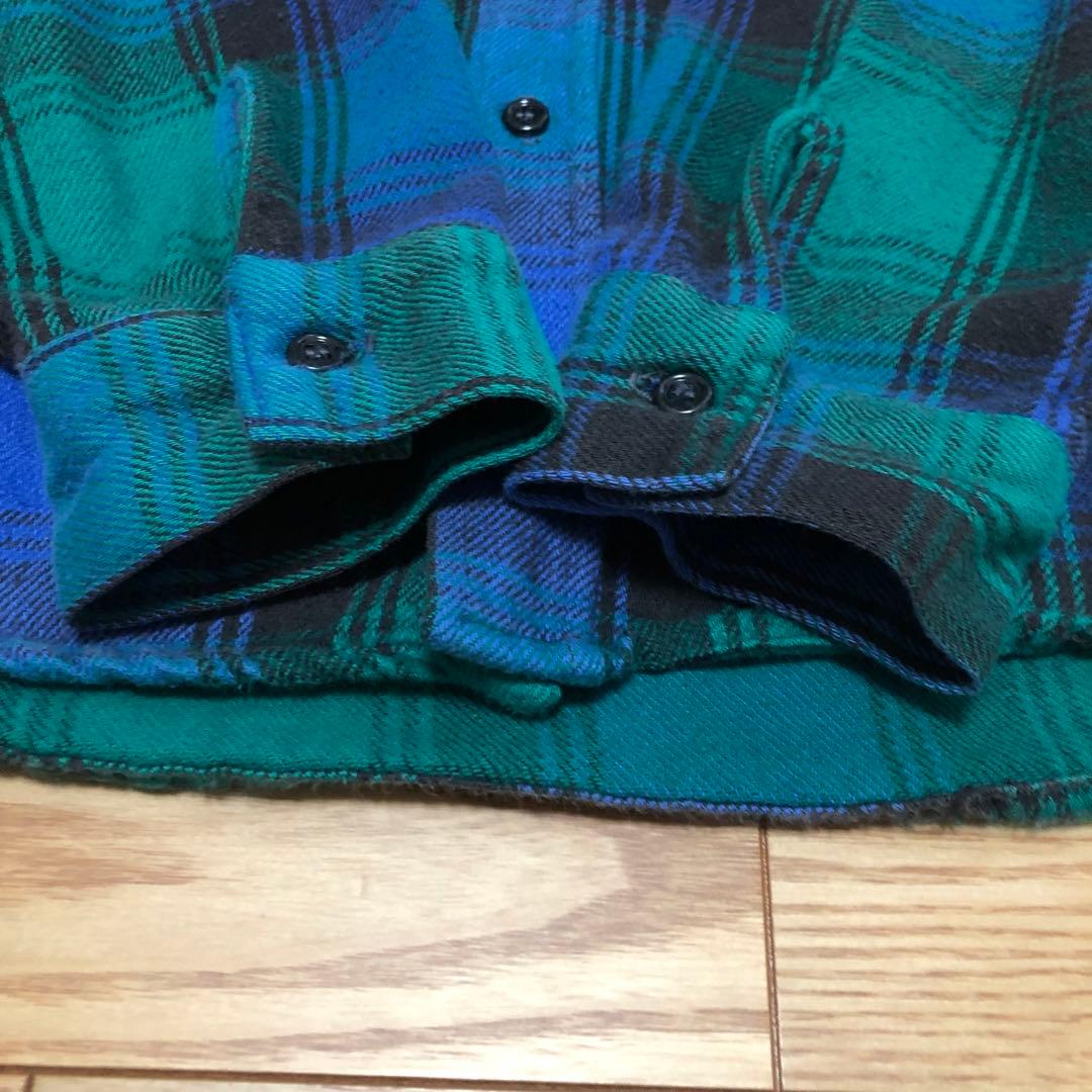 80’s FIVE BROTHER L/S Flannel Shirts:L
