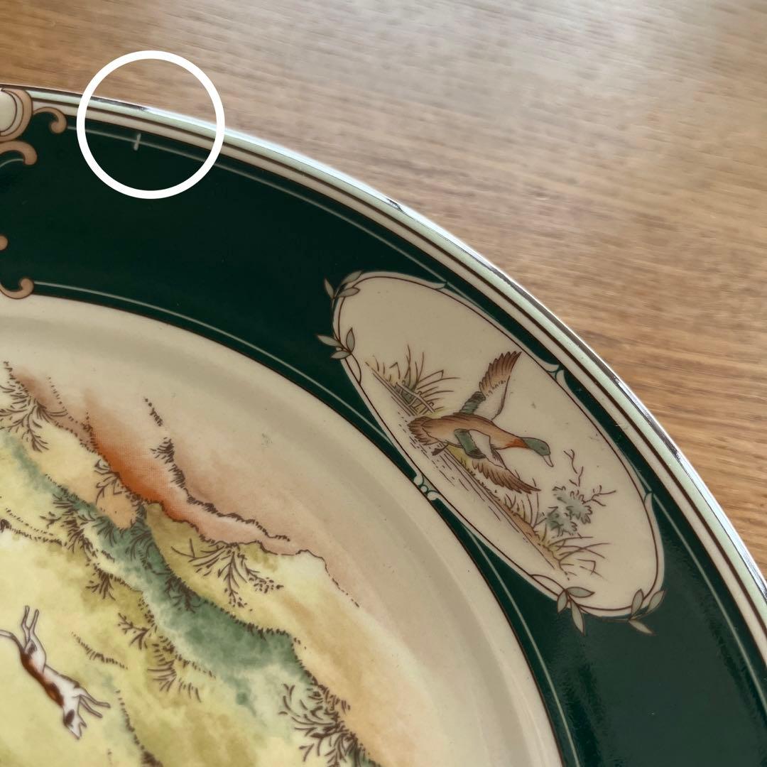 レア　ノリタケ　ケルトクラフト　狩猟　アイルランド製　5客