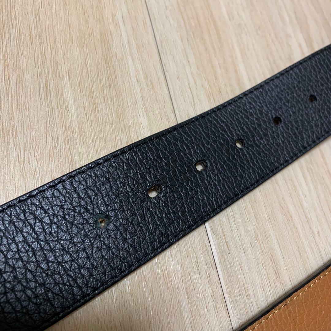 ルイヴィトン ベルト LV イニシャル トリヨン サンチュール リバーシブル
