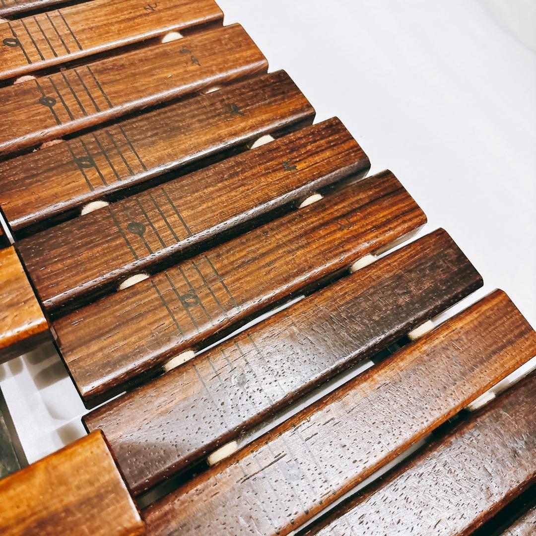 ヤマハ卓上木琴　YAMAHA　TX-6 32音　木製シロフォン 木目