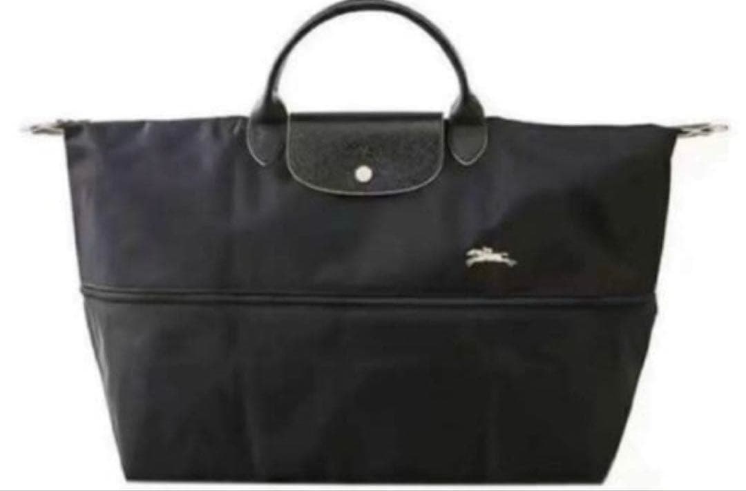 ロンシャン 大容量 (黒)ボストンバッグ新品