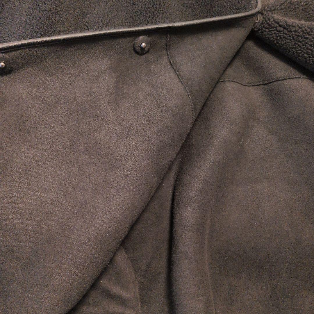 【eLLa】ボアコクーンミドルコート