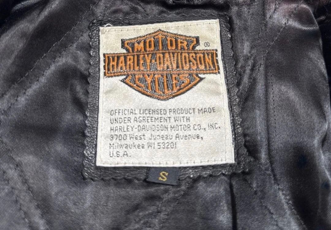 80s Harley-Davidson モーターサイクルコート カーコート S
