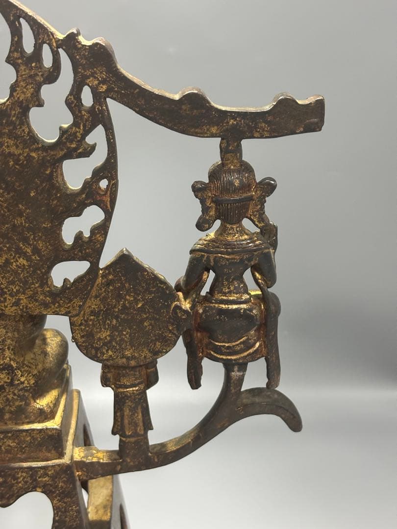 仏教古美術 純銅 文化遺産 文化財仏像伝承　 仏像 伝統的デザイン